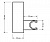 Держатель для душа поворотный SH505